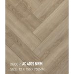 Sàn Gỗ Xương Cá Gạch Gỗ 12mm AC 4009 NWM