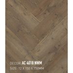 Sàn Gỗ Xương Cá Gạch Gỗ 12mm AC 4018 NWM