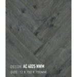 Sàn Gỗ Xương Cá Gạch Gỗ 12mm AC 4025 NWM