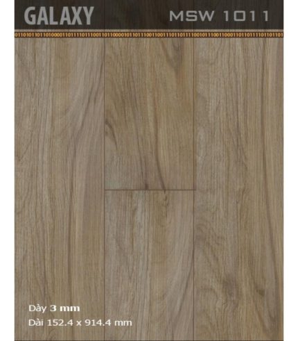 Sàn Nhựa Galaxy 3mm MSW1011