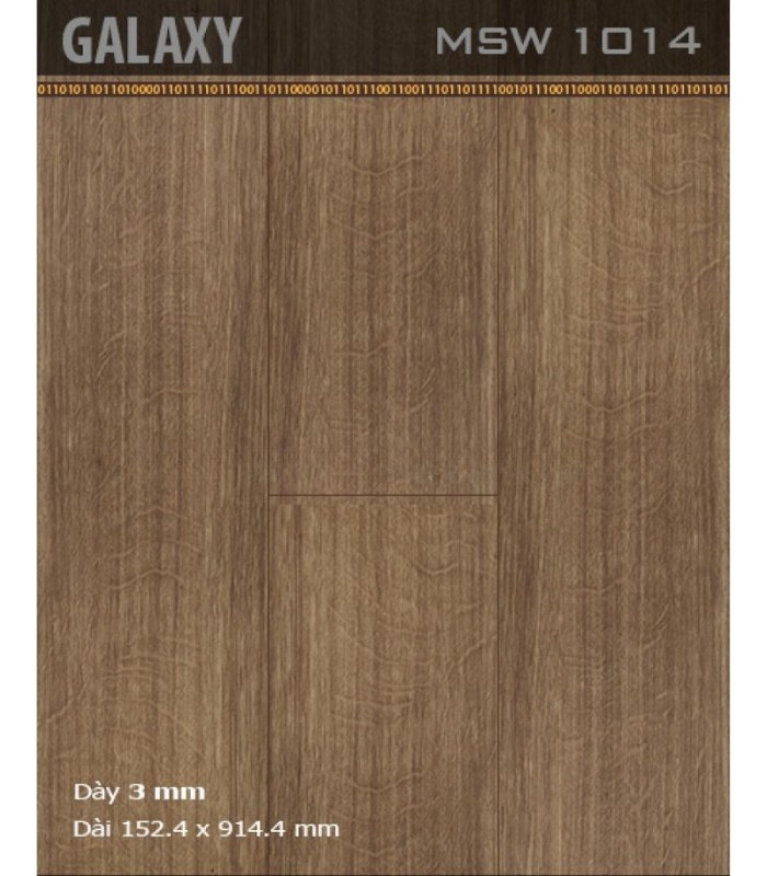 Sàn Nhựa Galaxy 3mm MSW1014