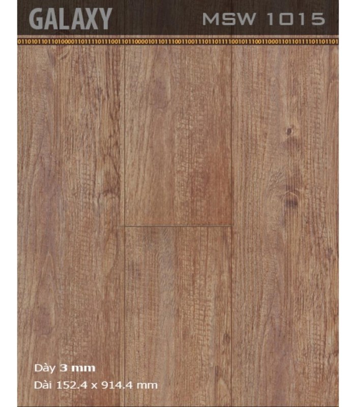 Sàn Nhựa Galaxy 3mm MSW1015