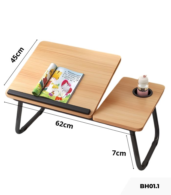 Bàn học BH01.1 62x45 - Vân gỗ nhạt