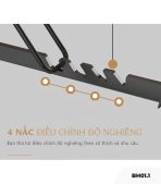 Bàn học BH01.1 62x45 - Vân gỗ nhạt