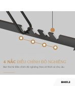 Bàn học BH01.2 62x45 - Trắng