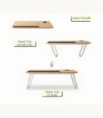 Bàn học BH01.2 62x45 - Trắng