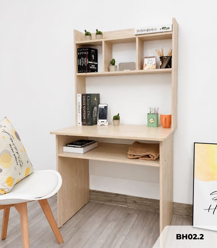 Bàn học BH02.2 - Vân gỗ nhạt