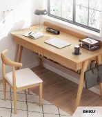 Bàn học BH03.1 80x50 - Vân gỗ nhạt