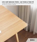 Bàn học BH03.1 80x50 - Vân gỗ nhạt