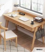 Bàn học BH03.2 120x55 - Vân gỗ nhạt