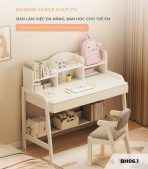 Bàn học BH06.1 120x60 - Trắng