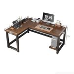 Bàn học BH07.1 120x160 - Vân gỗ đậm