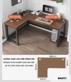 Bàn học BH07.1 120x160 - Vân gỗ đậm