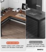 Bàn học BH07.2 120x160 - Trắng