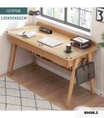 Bàn học BH08.2 120x55 - Vân gỗ nhạt