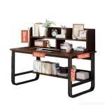 Bàn học BH09.1 100x50 - Vân gỗ đậm