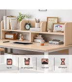 Bàn học BH09.1 100x50 - Vân gỗ đậm