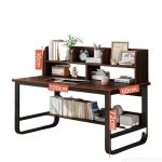 Bàn học BH09.3 120x50 - Vân gỗ đậm