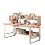 Bàn học BH09.4 120x50 - Vân gỗ nhạt