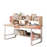 Bàn học BH09.4 120x50 - Vân gỗ nhạt