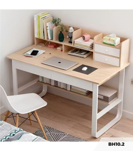 Bàn học BH10.2 80x50 - Vân gỗ nhạt
