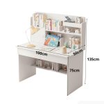 Bàn học BH11.4 100x50 - Trắng