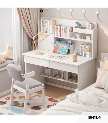 Bàn học BH11.4 100x50 - Trắng
