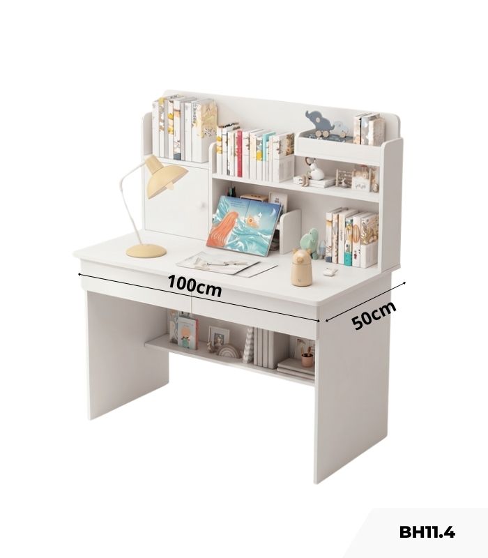 Bàn học BH11.4 100x50 - Trắng