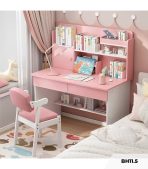 Bàn học BH11.5 100x50 - Hồng