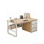 Bàn học BH12.1 100x50 - Gỗ kết hợp Trắng