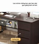 Bàn học BH12.11 120x50 - Trắng