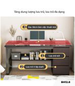 Bàn học BH12.8 100x50 - Trắng - Ảnh 5