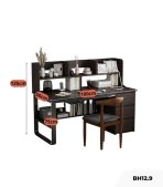 Bàn học BH12.9 100x50 - Vân gỗ đậm