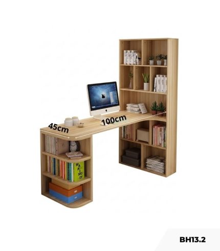 Bàn học BH13.2 120x45 - Vân gỗ nhạt