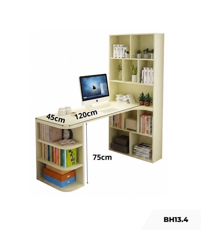 Bàn học BH13.4 120x45 - Xanh lá