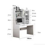 Bàn học BH14.1 100x55 - Trắng