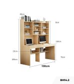 Bàn học BH14.2 100x55 - Vân gỗ nhạt