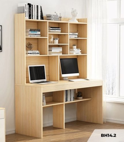 Bàn học BH14.2 100x55 - Vân gỗ nhạt