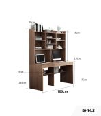 Bàn học BH14.3 100x55 - Vân gỗ đậm