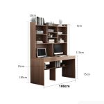 Bàn học BH14.3 100x55 - Vân gỗ đậm