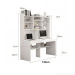 Bàn học BH14.4 120x55 - Trắng