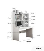 Bàn học BH14.4 120x55 - Trắng