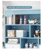 Bàn học BH15.1 100x50 - Trắng kết hợp Hồng