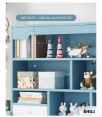 Bàn học BH15.1 100x50 - Trắng kết hợp Hồng