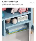 Bàn học BH15.3 100x50 - Trắng kết hợp Hồng