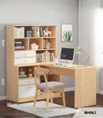 Bàn học BH16.1 80x50 - Gỗ kết hợp Trắng