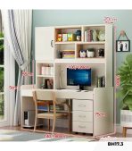 Bàn học BH17.3 140x50 - Trắng