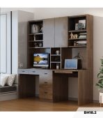 Bàn học BH18.2 180x60 - Vân gỗ đậm