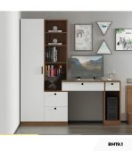 Bàn học BH19.1 190x50 - Gỗ kết hợp Trắng
