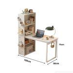 Bàn học BH20.1 100x50 - Trắng